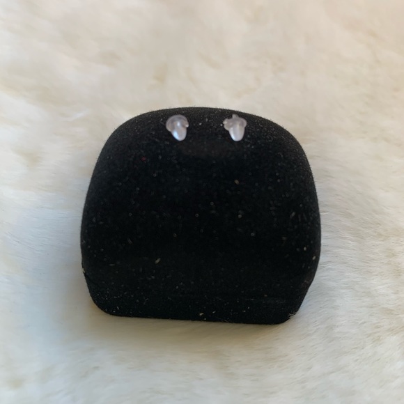 Earrings- Genuine Black Pearls & Sterling Silver - Picture 6 of 6